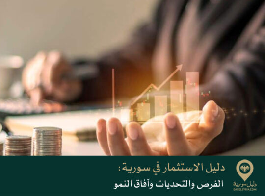 دليل الاستثمار في سورية: الفرص والتحديات وآفاق النمو
