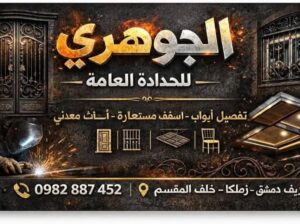 الجوهري لأعمال الحدادة والديكور المعدني