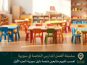 سلسلة أفضل المدارس الخاصة في سورية بحسب تقييم متابعين منصة دليل سورية الجزء الأول